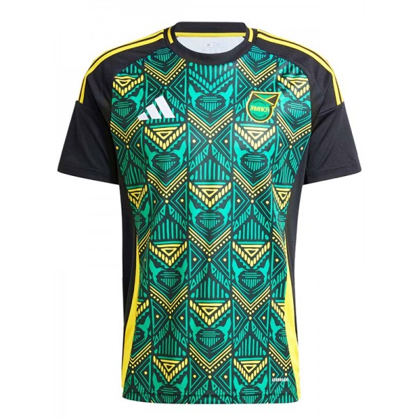 Jamaica maglia da trasferta della uniforme da calcio maglietta sportiva da calcio seconda da uomo 2024-2025